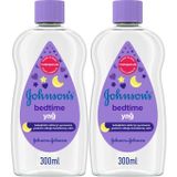 Johnson's Baby Bedtime Yağı 300 ml, 2'li Set, Uyku Rutini