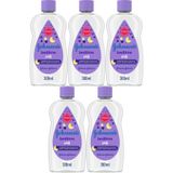 Johnson's Baby Bedtime Yağı 300ml, Uyku Rutini, 5'li Set