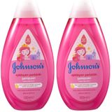Johnson's Baby Işıldayan Parlaklık Argan Yağı Özlü Şampuan 500 mL (2 paketi)
