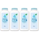 Johnson's Baby Johnsons Baby Bebek Pudrası 200GR Klasik (%99 Doğal) (4 Lü Set)