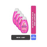 Johnson´s Baby Johnson's Baby Işıldayan Parlaklık Argan Yağı Ve Ipek Proteini Şampuanı 300 ml 4 Adet