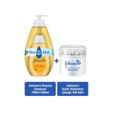 Johnson´s Baby Johnson’s Bebek Şampuanı 750+200 ml + Kulak Temizleme Çubuğu 200 ‘lü