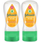 Johnson's Baby Nemlendirici Jel Yağ, Taze Çiçek Kokulu, Dermatolojik Olarak Test Edilmiş Nemlendirici Jel, 200 ml (2 paketi)