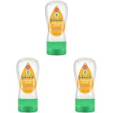 Johnson's Baby Nemlendirici Jel Yağ, Taze Çiçek Kokulu, Dermatolojik Olarak Test Edilmiş Nemlendirici Jel, 200 ml (3 paketi)