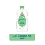 Johnson's Baby Nemlendirici ve Besleyici Aloe Vera Bebek Yağı 500 Ml