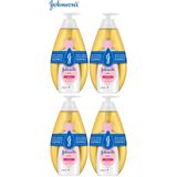 Johnson's Baby Şampuan 750ml + Yağ 200ml, 4'lü Set