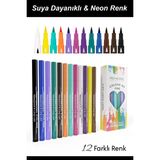 Johnson's Baby Suya Dayanıklı Neon Renkli Eyeliner 200 ml x 2 ADET Kolay Uygulama Özelliği - 12 Farklı Renk