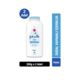 Johnson's Bebek Pudrası, 200 g, 2'li Set