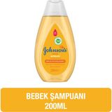 Johnson's Bebek Şampuanı 200 ml Günlük Kullanım için Yumuşak Formül Hassas Ciltler için