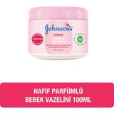 Johnson's Bebek Vazelin Hafif Parfümlü Yumuşaklık Sağlayan 100 ml Hipoalerjenik Ürün