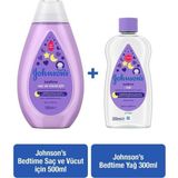Johnson's Bedtime Saç ve Vücut Şampuanı 500 ml Doğal Bitkisel Özlü Göz Yakmayan Formül