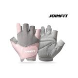 Joinfit Profesyonel Kadın Fitness Eldiveni Pembe Gri M Gri - Pembe