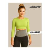 JOINFIT Termal Sauna Bel Göbek Eritme Incelme Terleme Korsesi Termal Sauna Kemer L Beden