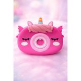 Joinkidz Unicorn Desenli Popit Oyuncaklı Silikon Kız Çocuk Mini Omuz Çanta - Pembe