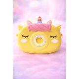Joinkidz Unicorn Desenli Popit Oyuncaklı Silikon Kız Çocuk Mini Omuz Çanta - Sarı