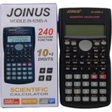 JOINUS Joınus JS-82MS-A Bilimsel Hesap Makinesi 12 Haneli HD Ekran ve Ergonomik Tasarım Özellikli - Siyah
