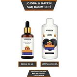 Jojoba & Kafein Saç Dökülmesine ve Yıpranma Kırılmaya Karşı Şampuan & Serum Seti