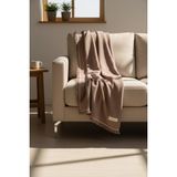 Jojomia Odin Throw Koltuk Şalı Tv Battaniyesi 130X170 Toprak - 130 x 170 cm