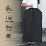 Jokey Ambalaj Fermuarlı Dolapiçi Gamboç Kıyafet,takım Elbise,abiye ve Gelinlik Kılıfı ( Ölçü-Renk Seçenekli ) - SİYAH-60x120cm