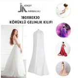 Jokey Ambalaj Fermuarlı Dolapiçi Gamboç Kıyafet,Takım Elbise,Abiye ve Gelinlik Kılıfı (Ölçü-Renk SEÇENEKLİ)