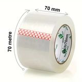 Jokey Ambalaj Şeffaf Geniş Koli Bandı En:70cm METRAJ: 70metre (2.adet)