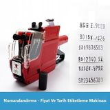 Jokey Kırtasiye MX6600 (2-Satırlı & 10-Haneli) Meto Numaralama - Fiyatlama ve Tarih Etiketleme Makinası (RENKLİ)