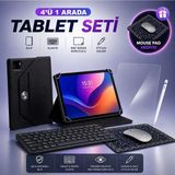 Jolita Google Pixel C 10.2" Uyumlu 4’lü Tablet Seti Klavye + Kılıf + Kalem