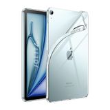Jolita iPad Air 11 inç 6. Nesil Şeffaf Silikon Tablet Kılıfı Arka Kapak Renksiz M2 2024 A2902 A2903 A2904