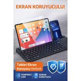 Jolita iPad Pro 11 2018 Uyumlu Standlı Bluetooth Klavye Tablet Telefon Klavye+Koruyucu - Siyah