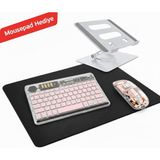 Jolita Len Tab M10 Plus 3rd Gen TB125FU Uyumlu Ergonomik Tablet Çalışma Seti Metal Stand Rgb Klavye Mouse - Pembe