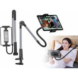 Jolita Lenovo Idea Tab Plus TB361FU 12.1" Uyumlu Tablet Tutucu Masa Kenarı Yatak Standı 360° Ayarlanabilir - Siyah