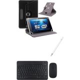 Jolita Oppo Pad Neo 11.4" Uyumlu Kılıf Bluetooth Klavye Dokunmatik Kalem - Siyah