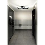 Jolly Gri Renk Salon - Mutfak - Hol Beyaz Led 2 Li Avize Gri