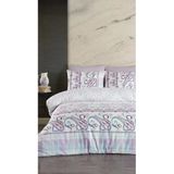 Jolly Home 4 Mevsim Çift Kişilik Kapitoneli Melina Lila Mint Nevresim Takımı