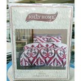 Jolly Home 4 Mevsim Tek Kişilik Kapitoneli Nevresim Takımı-Arya Fuşya - 160 x 220 cm