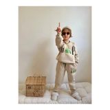 Jolly Kids Erkek Çocuk Yılbaşı Sweatshirt Kışlık Şardonlu Takım