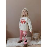 Jolly Kids Kız Çocuk Karakter Baskılı Kedili Sweatshirtli Kışlık Takım - Pembe - 9 - 10 Yaş