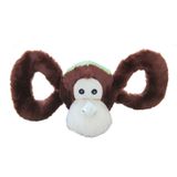 Jolly Pets Jolly Tug-a-Mal Maymun Çekici/Squeak Oyuncak, Medium