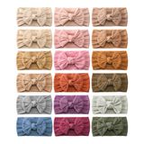 jollybows 18 adet bebek naylon bantlar saç yay elastik Hairbands saç aksesuarları bebek kız yenidoğan bebek Toddlers çocuklar