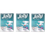 Joly Belbantlı Hasta Bezi XL 90 Adet 3 Paket Nefes Alan Esnek Bel Bantları ile Ekstra Büyük Konfor