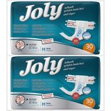 Joly Belbantlı Medium Orta Boy Hasta Bezi 60 Adet 2X30 Paket M