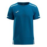 Joma 103538.713 Sleeve Erkek Mavi Spor Tişört