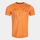 Joma 103993AA837 R-City Printing Helium Erkek Kısa Kollu Tişört - Turuncu - XL
