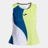 Joma 902366.407 Challenge Kadın Kolsuz Tişört - Mavi/yeşil - Sarı