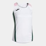 Joma 902521.213 Montreal Kadın Kolsuz Beyaz Spor Tişört - XL