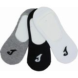 Joma 9212066 Basic 3 Lü Unisex Patik Çorap - Siyah - Beyaz - Gri - 40 - 44