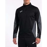 Joma 9212426 Antrenman Sweatshirt Stadio Yarım Fermuarlı Erkek Sweatshirt - Siyah