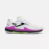 Joma Ace Kadın Toprak Kort Tenis Ayakkabısı Beyaz Mor Tacels2602c