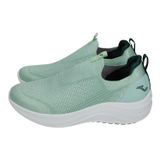 JOMA. Bağcıksız spor ayakkabı, nefes alabilen ağ, beyaz taban. Hafızalı köpük iç taban.