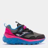 Joma Çocuk Koşu - Yürüyüş Ayakkabısı Tundra Jr 2431 Black Orange Saffron JTUNW2431V - Siyah